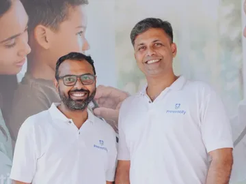 Nirmal NR (Co-Founder and CEO) and Rakesh KR (CMO)