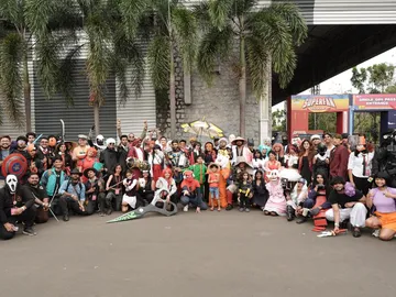 Cosplayer at Kochi Comic Con