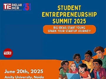 TiE Delhi-NCR to Host First-Ever Student Entrepreneurship Summit 2025