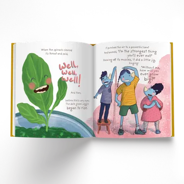 Kiki And Her Singing, Dancing Food: A Fun Book To Learn About Healthy