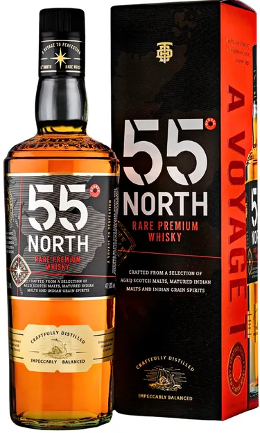 55° NORTH with packeging