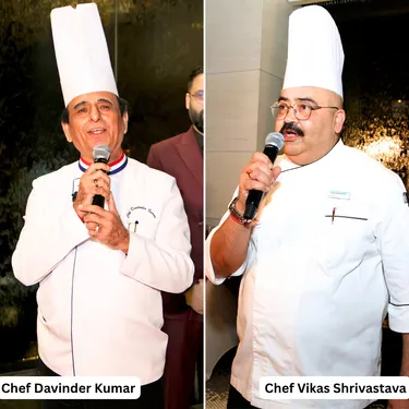 Chef Davinder Kumar and Vikas Shrivastava