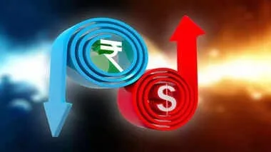 Rupee hits