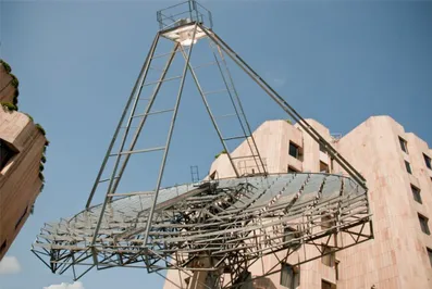 ITC Maurya - Paraboloid Solar Concentrator.