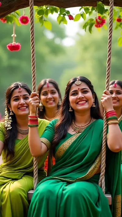 हरियाली तीज के दिन सुहागिनें जरूर करें ये काम, पति-पत्नी का रिश्ता होगा  मजबूत