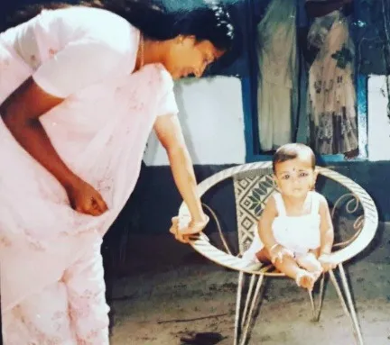 Remya Nambeesan childhood photos ng 2