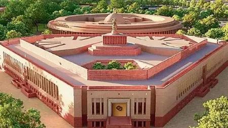 New Parliament Building: इस तरह होगा नए संसद भवन का उद्घाटन, PM Modi जारी  करेंगे 75 रुपये का सिक्का - Inauguration ceremony of new Parliament House  to be held in two phases