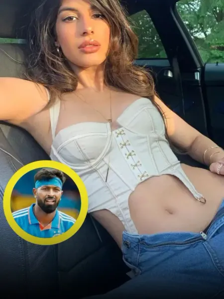 Hardik Pandya new girlfriend Jasmine Walia Champions Trophy Final India New Zealand
