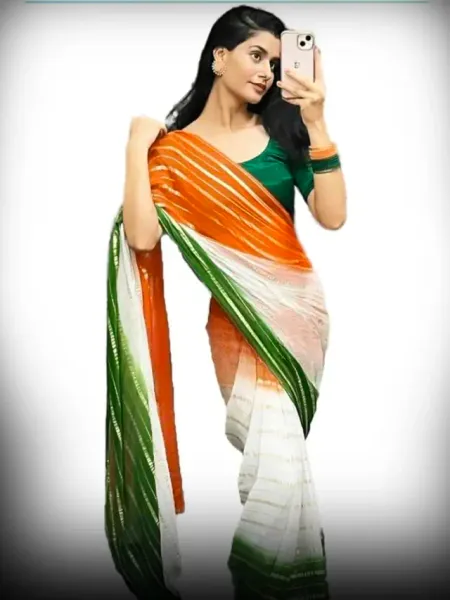 26 january special tri colour sarees 1