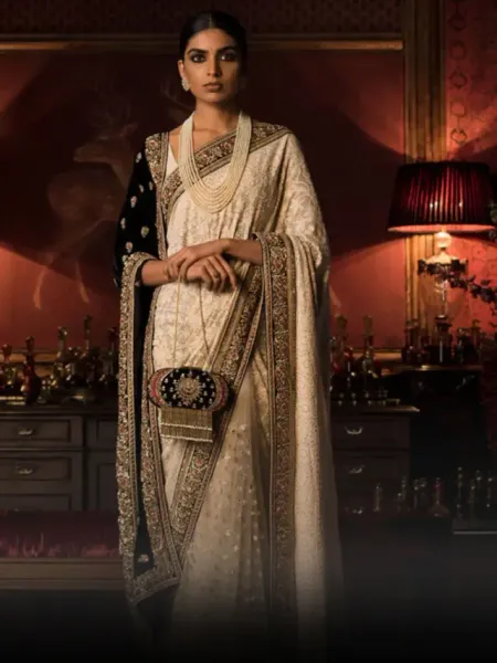 Winter wedding season saree styling