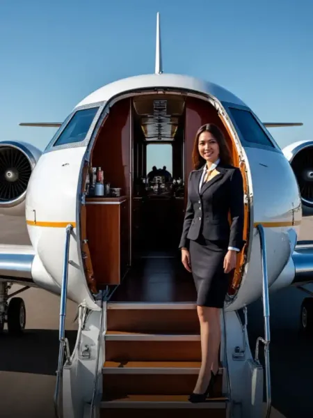 Private Jet Air Hostess Job Challenges