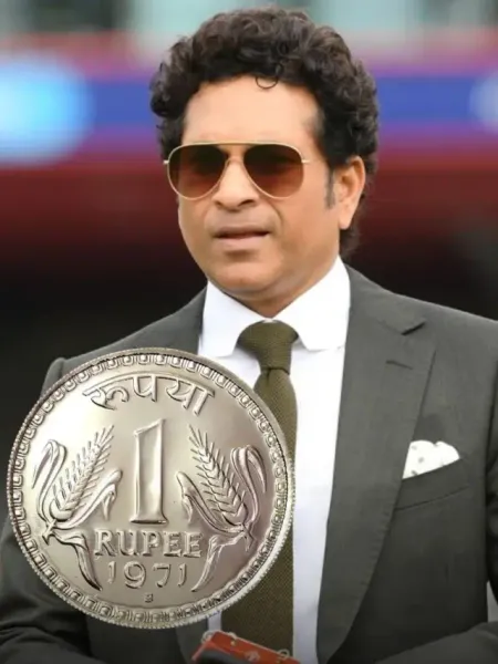 Sachin Tendulkar birthday one rupee coin story coach Ramakant Achrekar