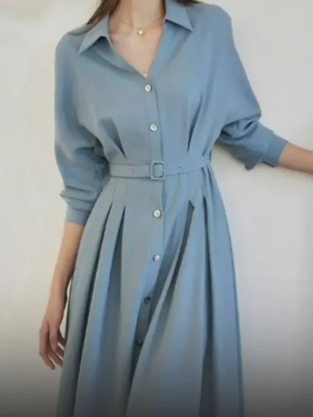 cotton shirt dress