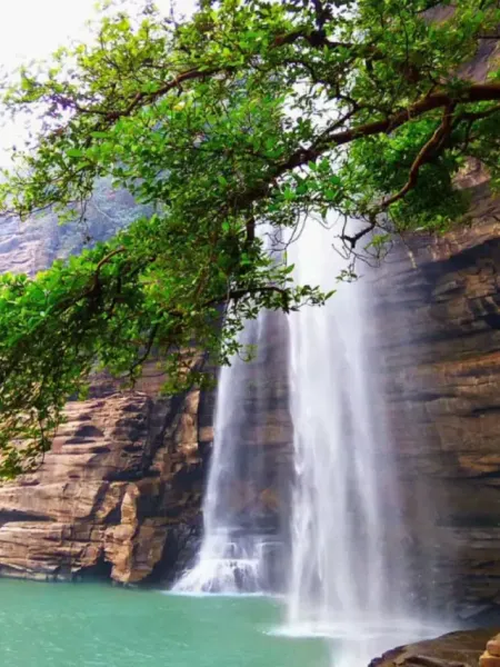 Monsoon UP Waterfall Tourist Places