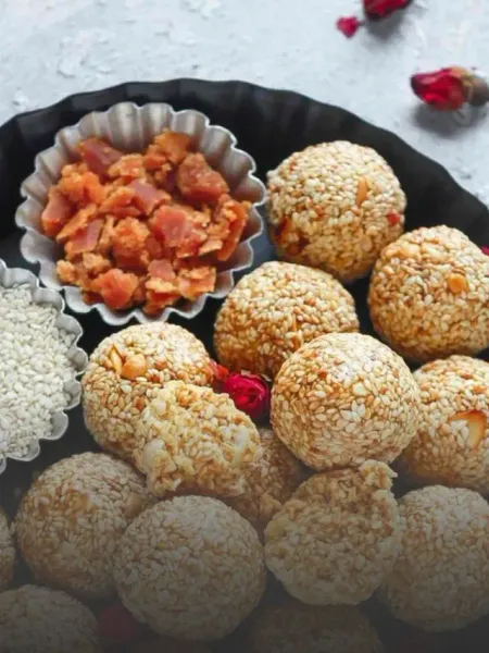 sesame seed and jaggery