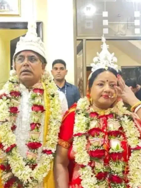 Bengal BJP Leader Dilip Ghosh Rinki Majumdar Marriage