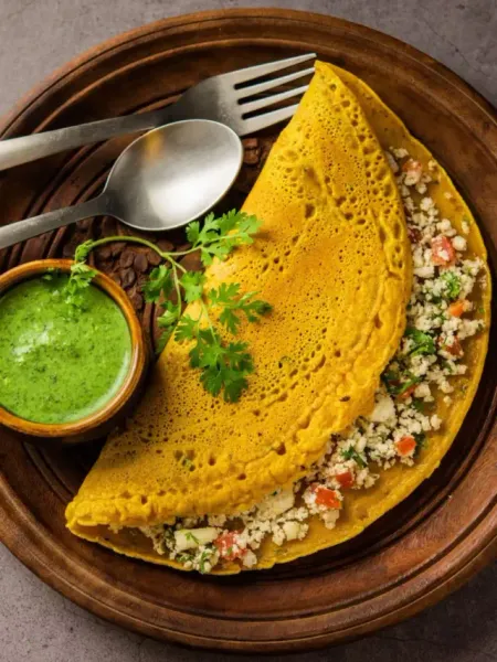 Poha Chilla Recipe