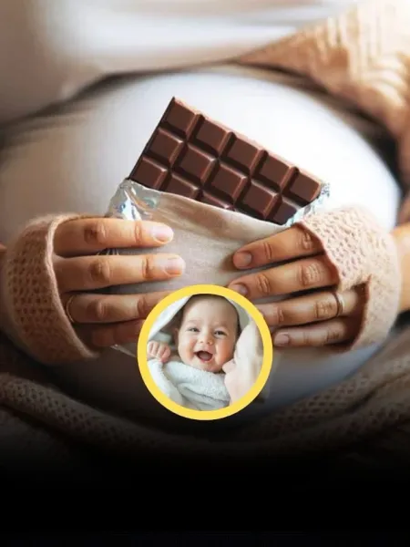 benefits of chocolate pregnancy cheerful baby