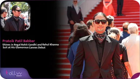 Short: Prateik Patil Babbar Dazzles in Regal Cannes Debut Suit