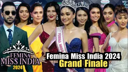 Stars Shine at Femina Miss India 2024 Grand Finale on the Red Carpet