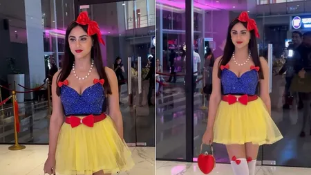 Krystle Dsouza Becomes Snow White for Halloween Party in Viral Video