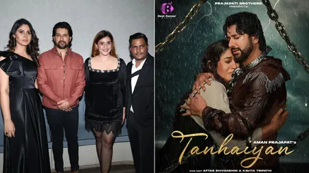 Aftab Shivdasani's bitter-sweet romance with Kavita Tripathi in 'OG' song Tanhaiyan launched at glittering event !