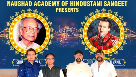 Musical tributes paid to legend Naushad-saab by Mohd.Vakil, Akbar Khan and Uttam Singh by Chaitanya Padukone