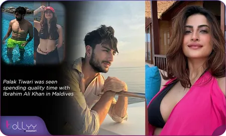 Palak Tiwari was seen spending quality time with Ibrahim Ali Khan in Maldives