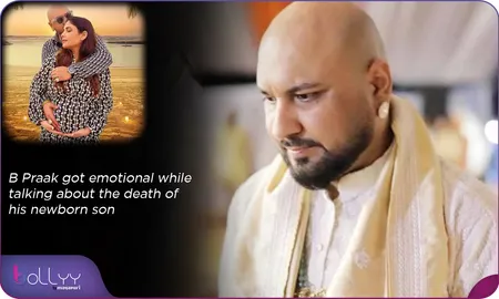 B Praak got emotional while talking about the death of his newborn son