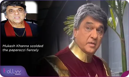 Mukesh Khanna scolded the paparazzi fiercely