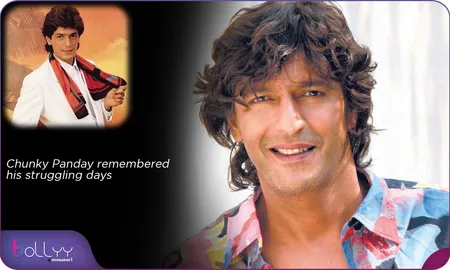 Chunky Panday remembered his struggling days