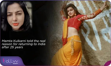 Mamta Kulkarni told the real reason for returning to India after 25 years