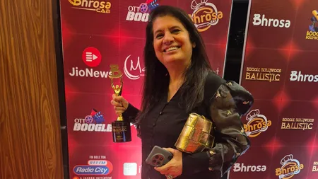 Binaiferr & Sanjay Kohli Win Best Comedy Producers at Boogle Awards 2024