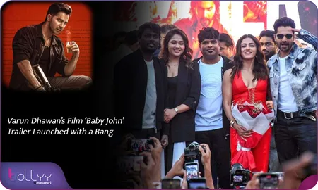 Varun Dhawan’s Film ‘Baby John’ Trailer Launched with a Bang