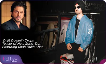 Diljit Dosanjh Drops Teaser of New Song 'Don' Featuring Shah Rukh Khan
