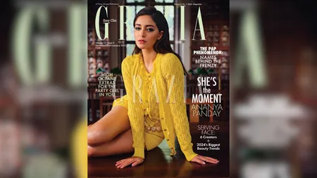 Ananya Panday Shines on Grazia India's December 2024 Cover