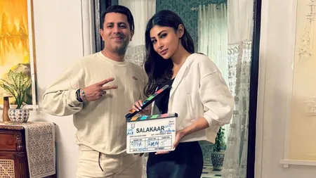 Mouni Roy Excites Fans with BTS Glimpse of Upcoming Project ‘Salakaar’