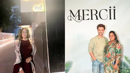 Dame Gioconda Vessichelli Attends Arpita Khan's Restaurant Launch