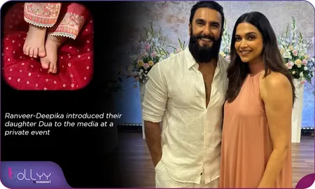Ranveer-Deepika introduced their daughter Dua to the media at a private event