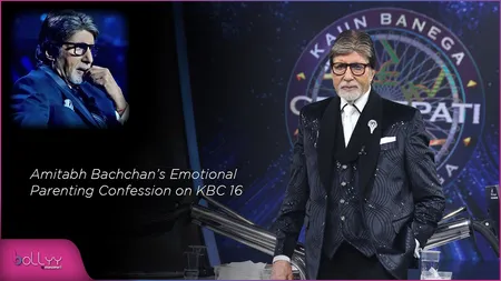 Amitabh Bachchan’s Emotional Parenting Confession on KBC 16