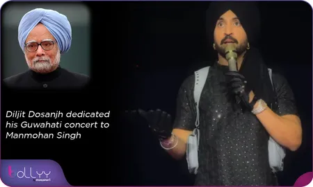 Diljit Dosanjh dedicated his Guwahati concert to Manmohan Singh