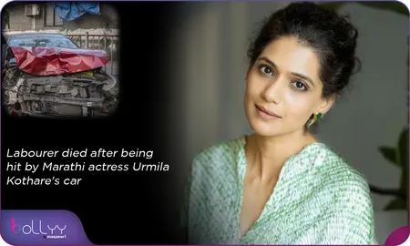 Labourer died after being hit by Marathi actress Urmila Kothare's car