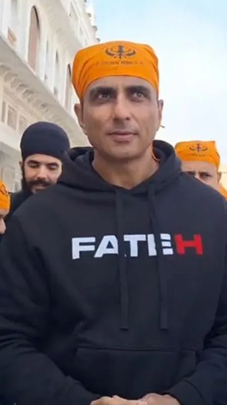 Sonu Sood returns to his homeland Punjab with the Fateh fever