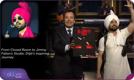 From Closed Room to Jimmy Fallon's Studio: Diljit's Inspiring Journey