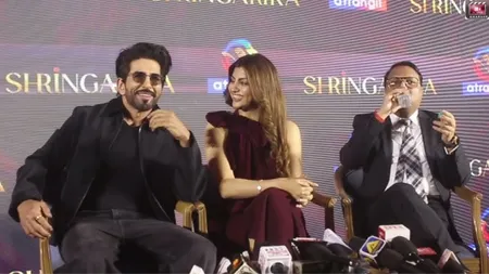 Actress Akanksha Puri's Series "Shringarika" Trailer Launched