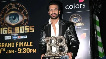 Karan Veer Mehra: This trophy is mine, and I am Karan Veer Mehra of this trophy