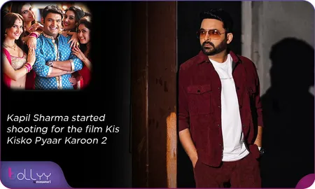 Kapil Sharma started shooting for the film Kis Kisko Pyaar Karoon 2