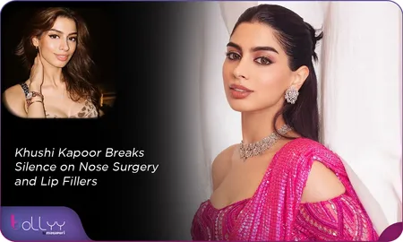 Khushi Kapoor Breaks Silence on Nose Surgery and Lip Fillers