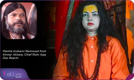 Mamta Kulkarni Removed from Kinnar Akhara, Chief Rishi Ajay Das Reacts