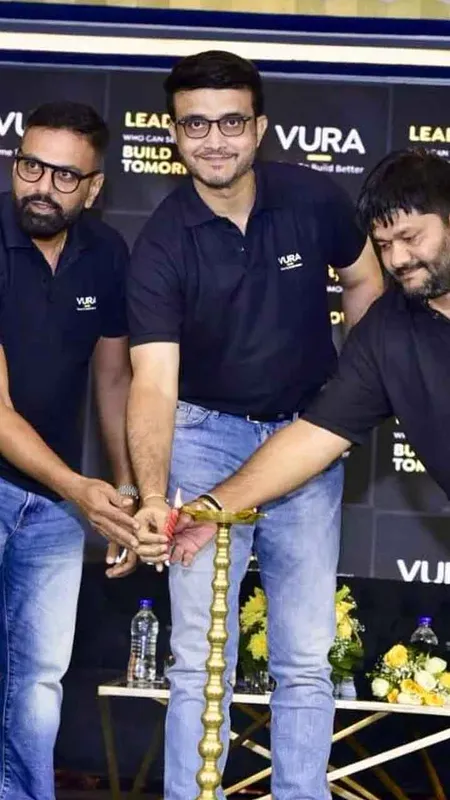 Sourav Ganguly Joins Vura: Vura Names Sourav Ganguly as Brand Ambassador for Innovation & Quality